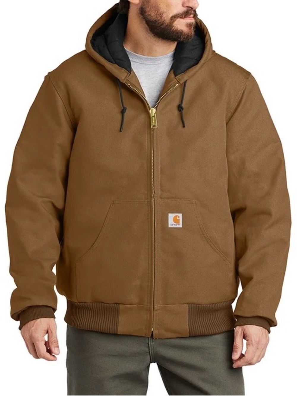 The Carhartt J140 Firm Duck Active
Jacket Men's Size S Regular